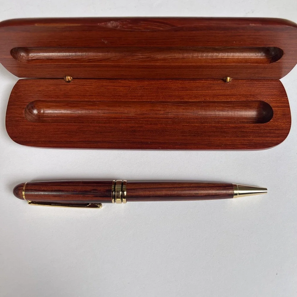 US Youth Soccer Region III ODP Wood Pen & Case Set Executive Desk Gift